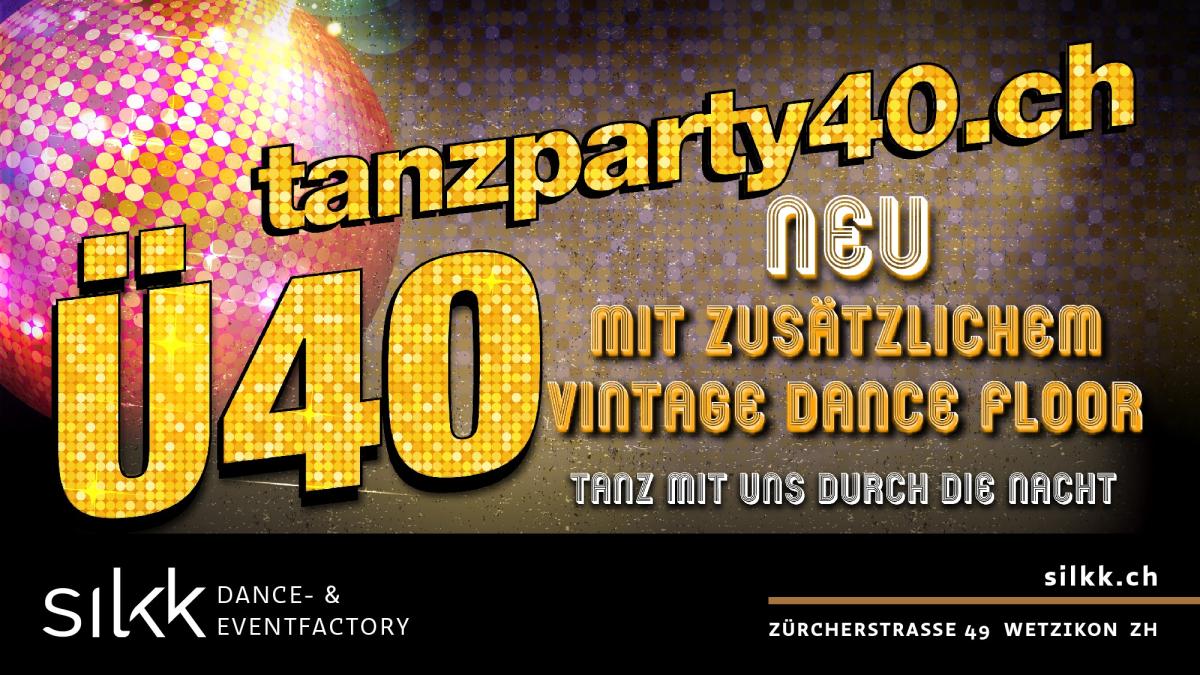 Tanzparty40 Ü40 Vintage Tanzparty mit DJ The Barber