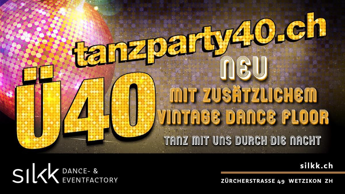 Tanzparty40 Ü40 Vintage Tanzparty mit DJ Claudio Matteo